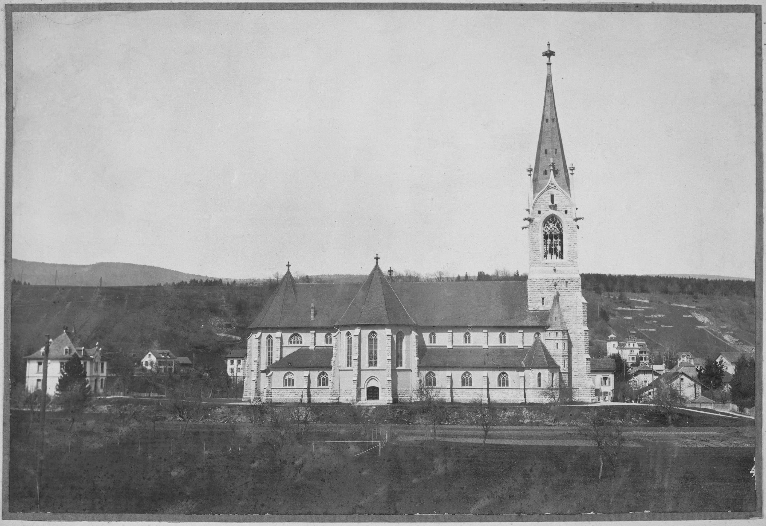 Herz-Jesu-Kirche. Ansicht 1914